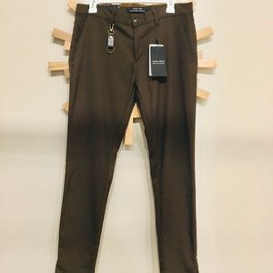Zara Slim-Fit Technical Dress Pants